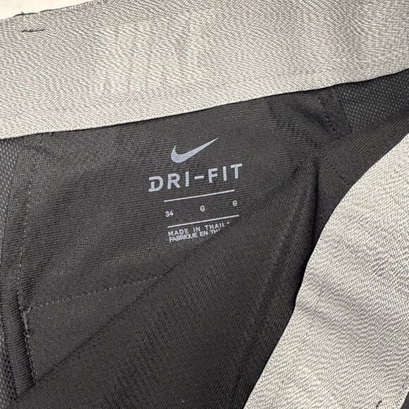 Nike Men’s Dri-Fit Golf Shorts Size 34” Black Active - Picture 3 of 8